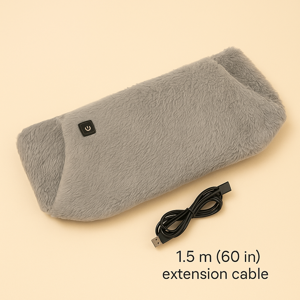 Warm & Fluffy Pain Relief Belt – Electric Pad for Soothing Period & Lower Back Pain